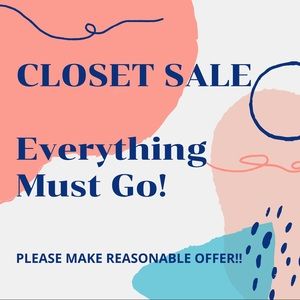 EVERYTHING MUST GO!